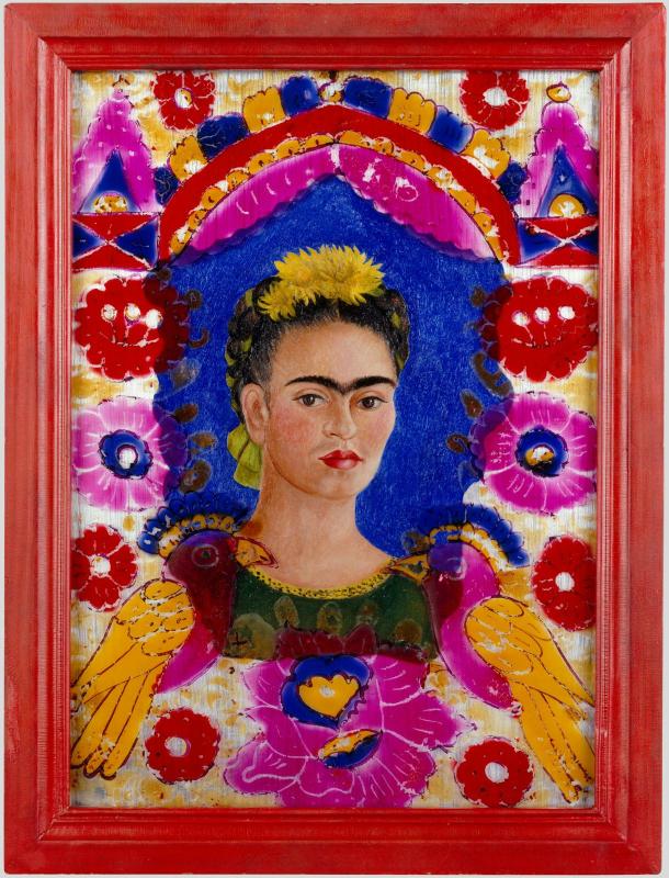 Frida Kahlo, "The Frame"
("Le cadre") [1938] 