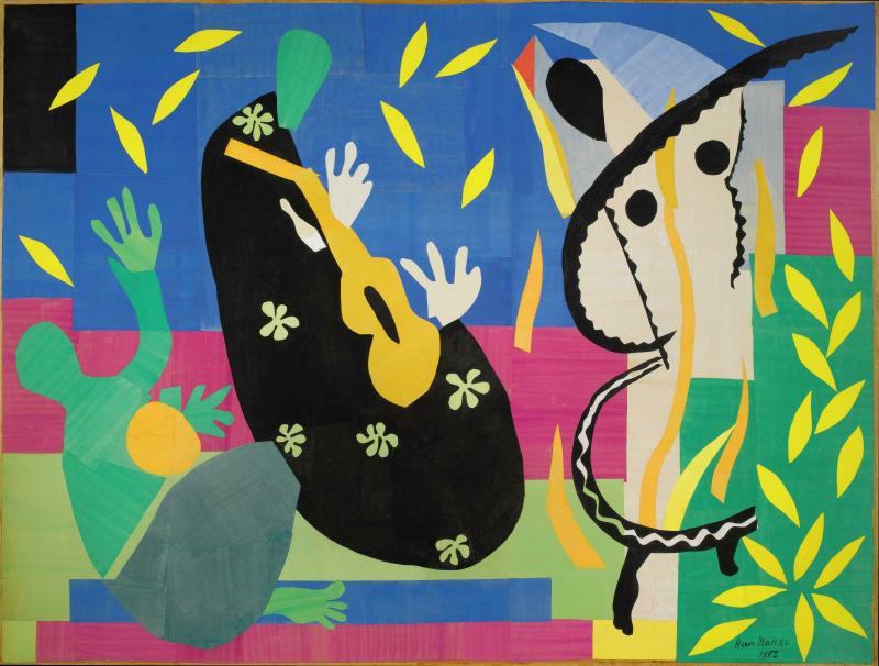 Henri Matisse, La Tristesse du roi 1952 