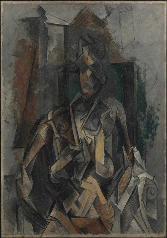 Pablo Picasso, Femme assise dans un fauteuil [1910] 