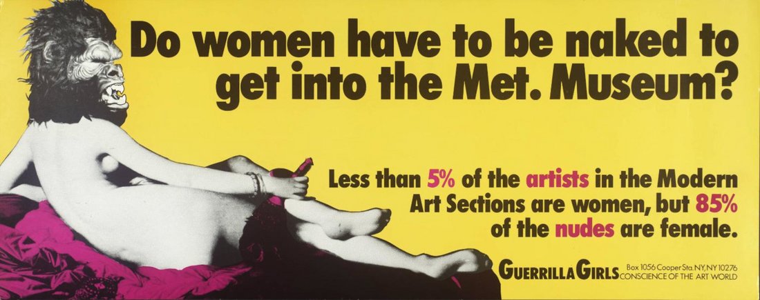 Guerrilla Girls - affiche