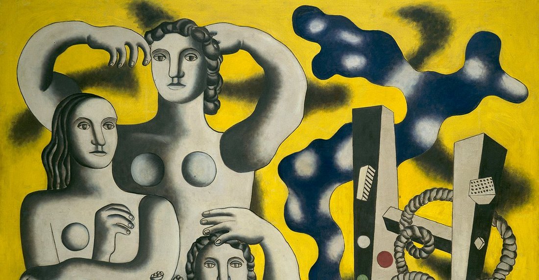 Fernand Léger, Composition aux trois figures, 1932 - repro oeuvre