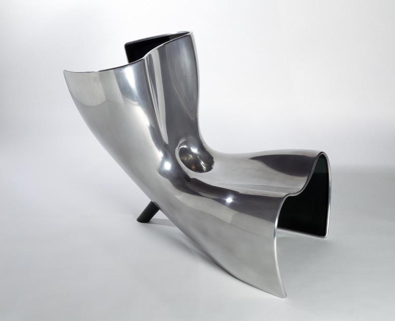 Marc Newson, Chaise Alufelt Chair, 1993